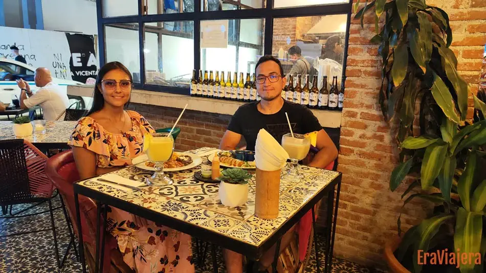 Restaurante de la Quinta Avenida de Playa del Carmen